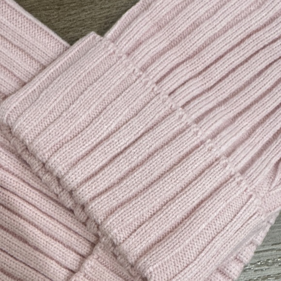 Pink Ribbed Women's Sweater - Picture 5 of 6